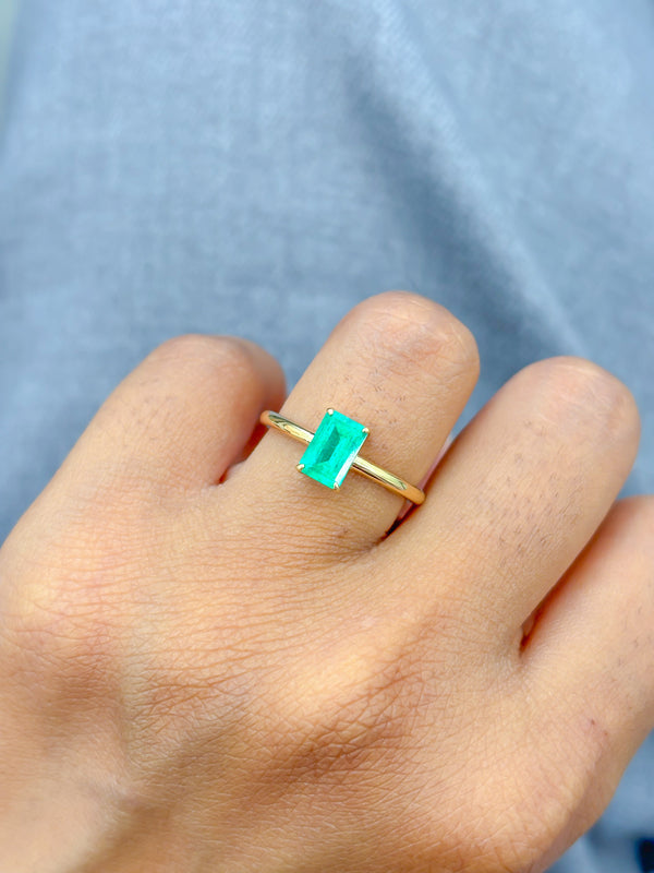 Colombian Emerald Ring