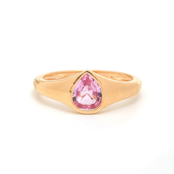 Pink Sapphire Ring