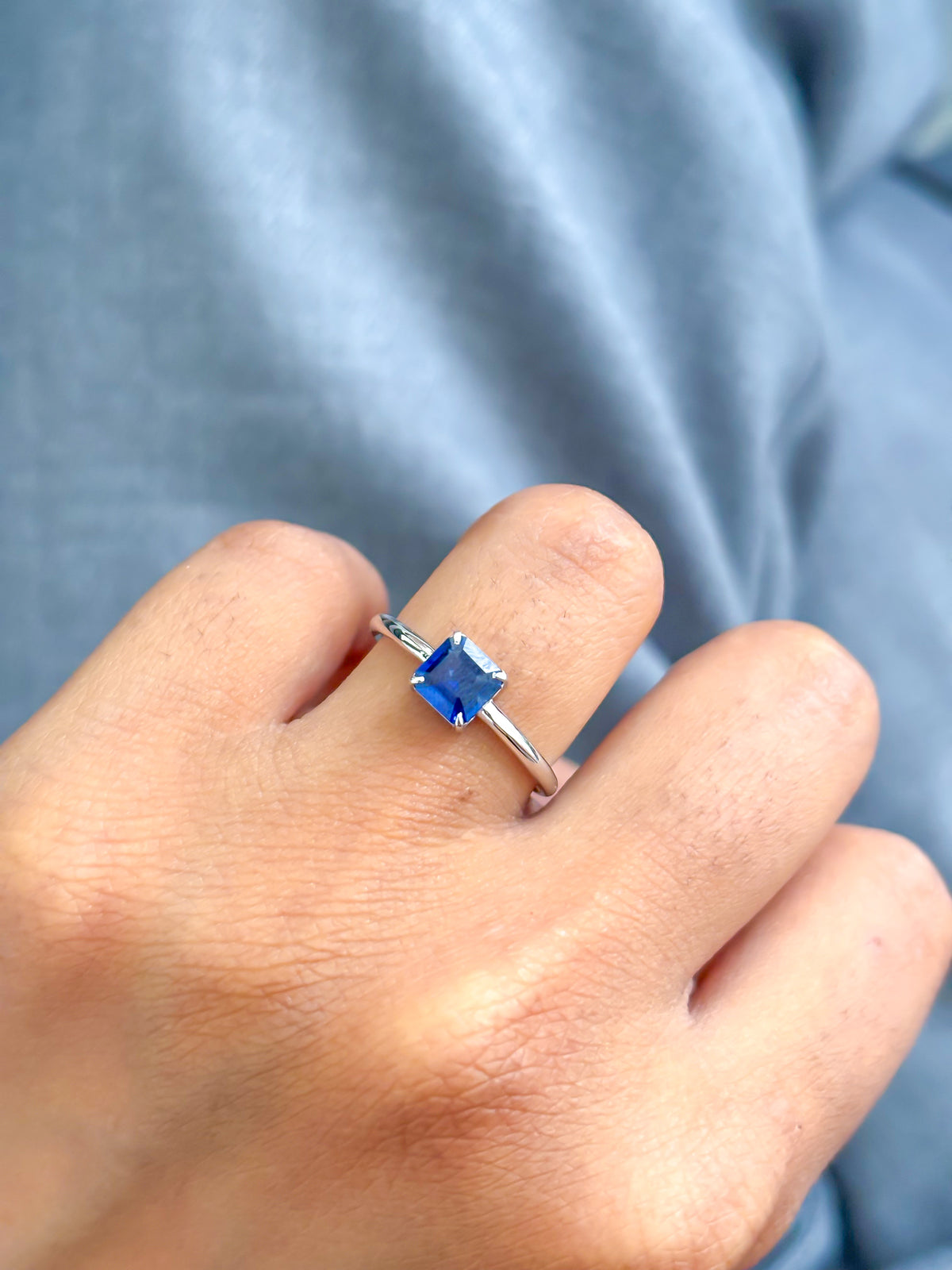 Blue Sapphire Ring