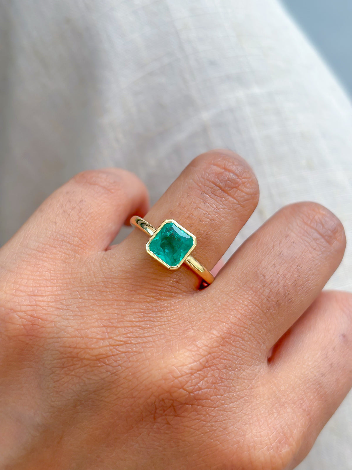 Colombian Emerald Ring