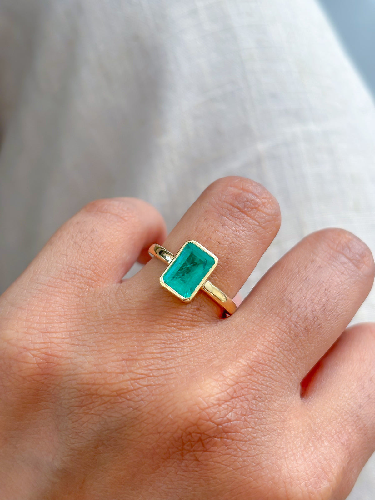 Colombian Emerald Ring