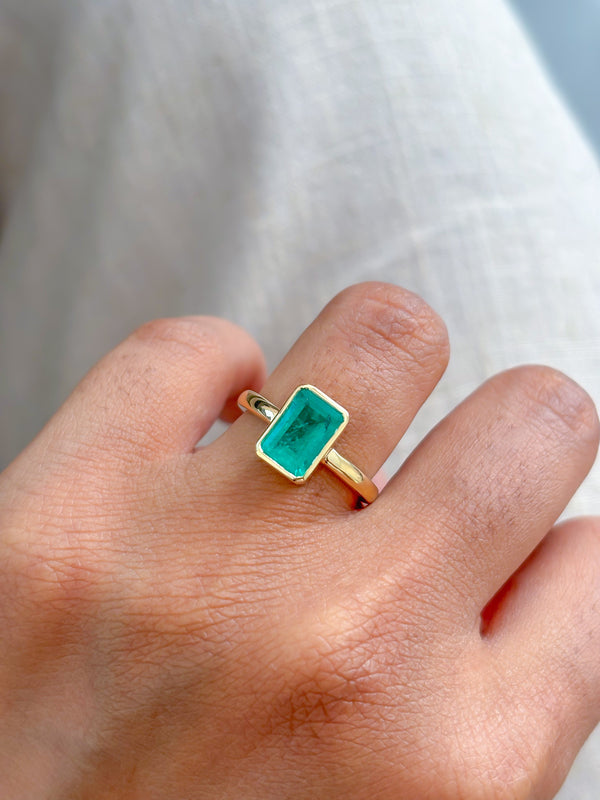 Colombian Emerald Ring