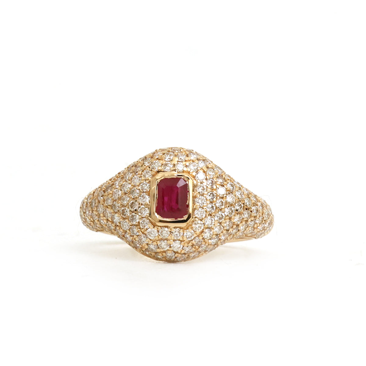 Diamond Ruby Ring
