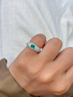 Diamond Emerald Ring