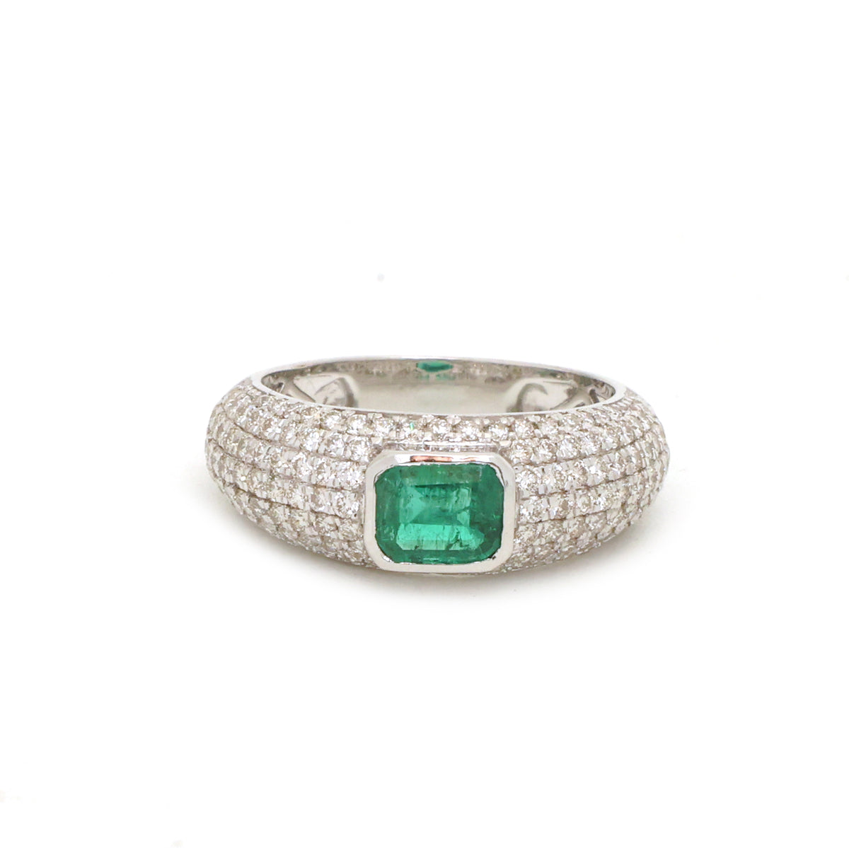 Diamond Emerald Ring
