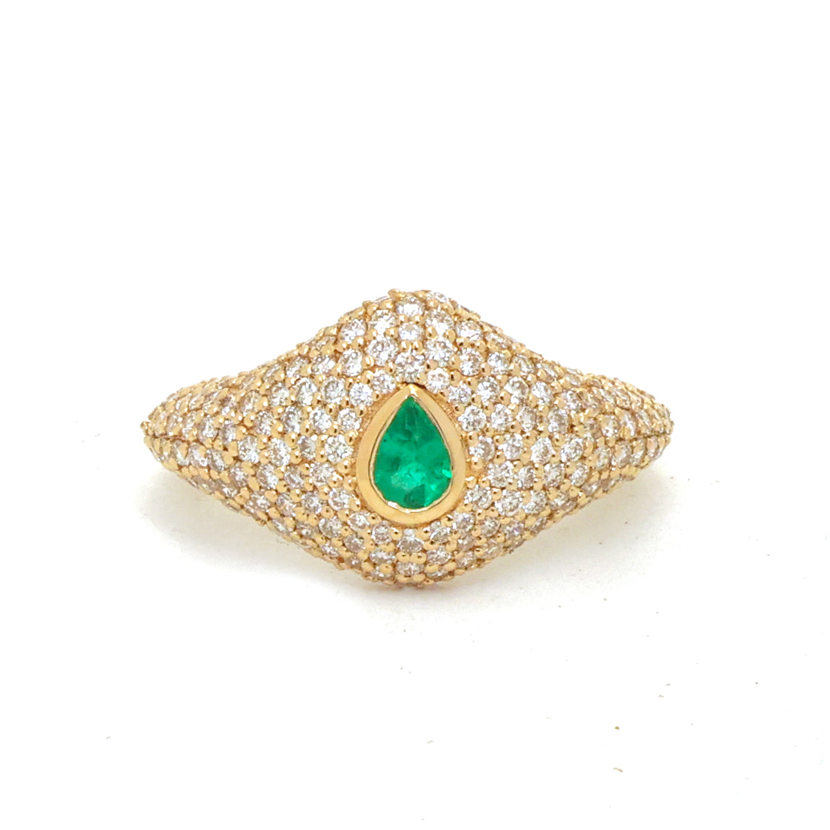 Diamond Emerald Ring