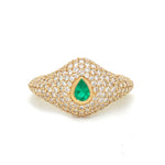 Diamond Emerald Ring