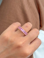 Pink Sapphire Ring