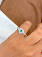 Diamond Emerald Ring