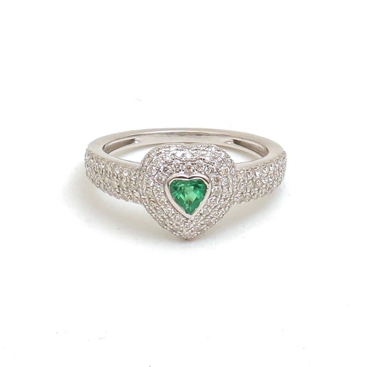 Diamond Emerald Ring