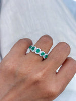 Emerald Diamond Ring