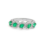 Emerald Diamond Ring