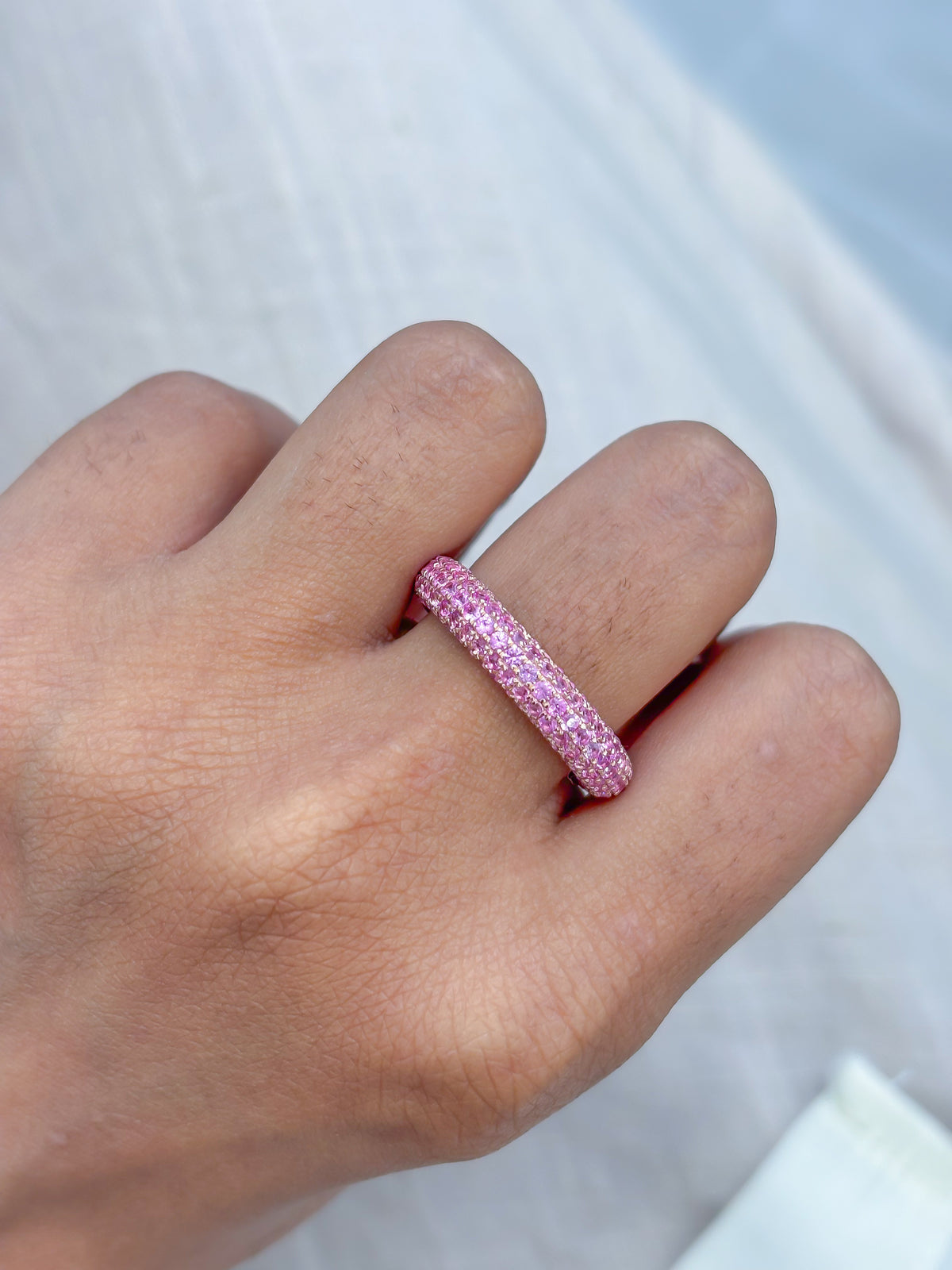 Pink Sapphire Ring