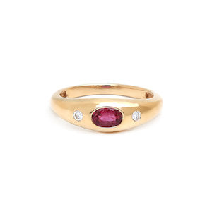 Ruby Diamond Ring