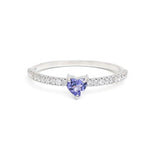 Blue Sapphire Diamond Ring