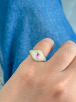 Diamond Emerald Ring