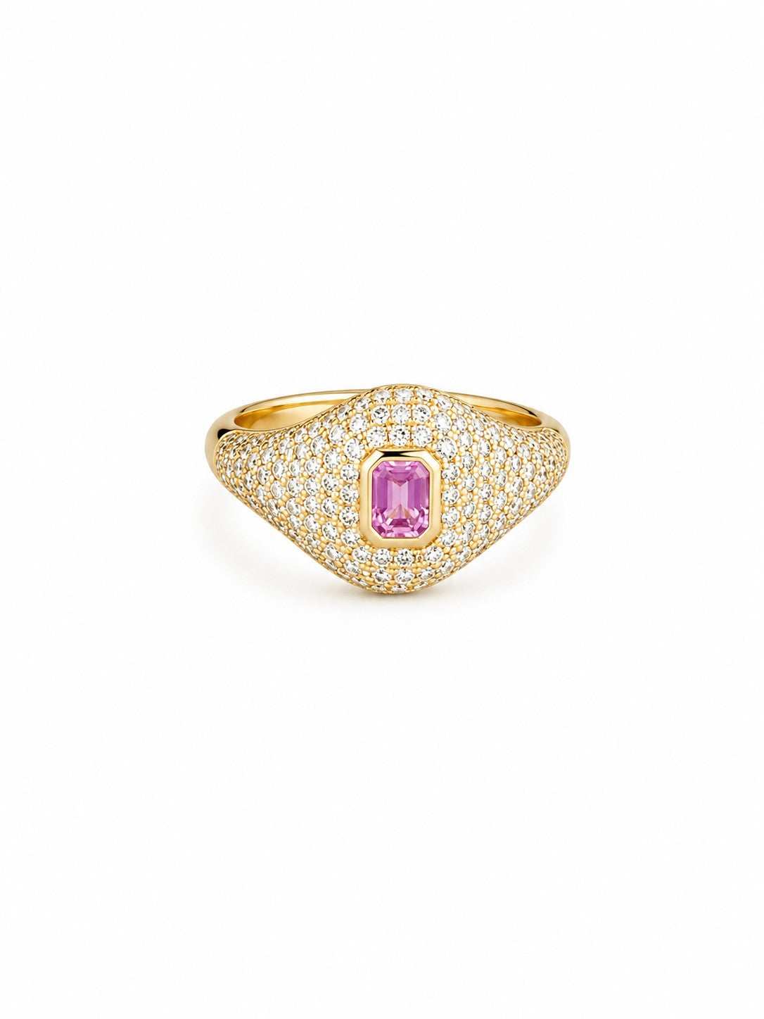 Diamond Emerald Ring