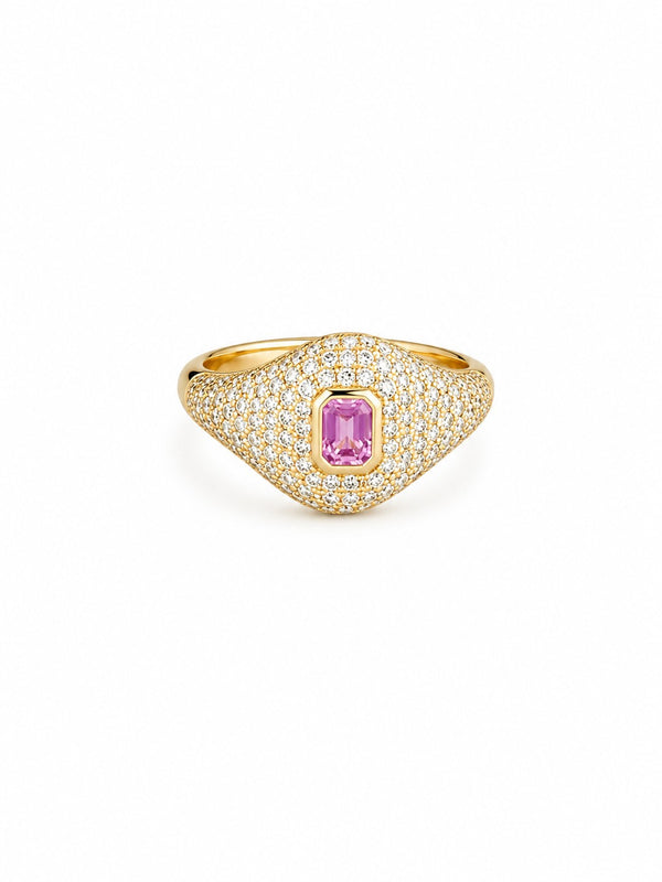 Diamond Emerald Ring