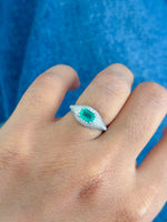 Emerald Diamond Ring