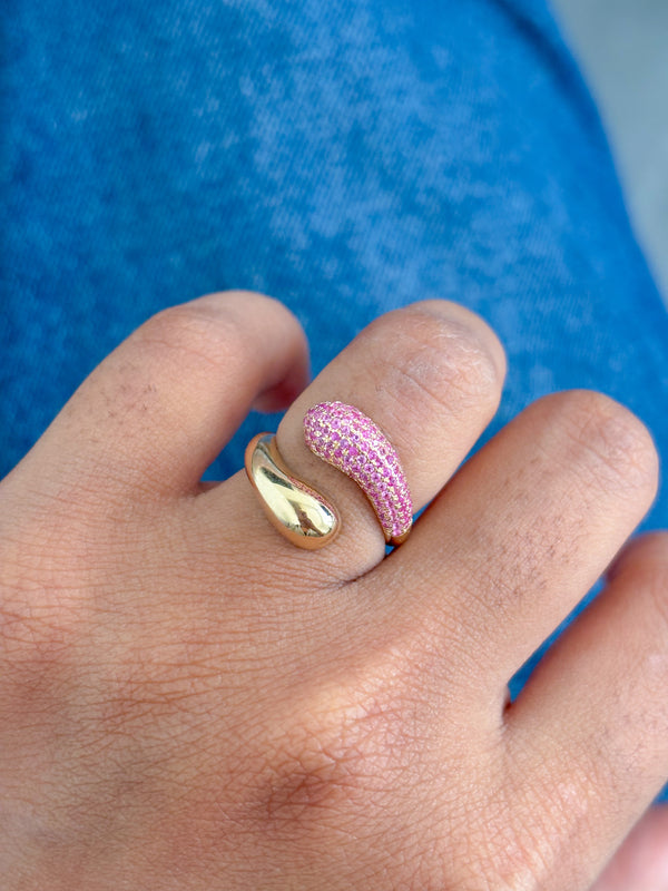 Pink Sapphire Ring