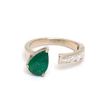Emerald Diamond Ring