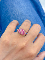 Ruby Pinky Ring