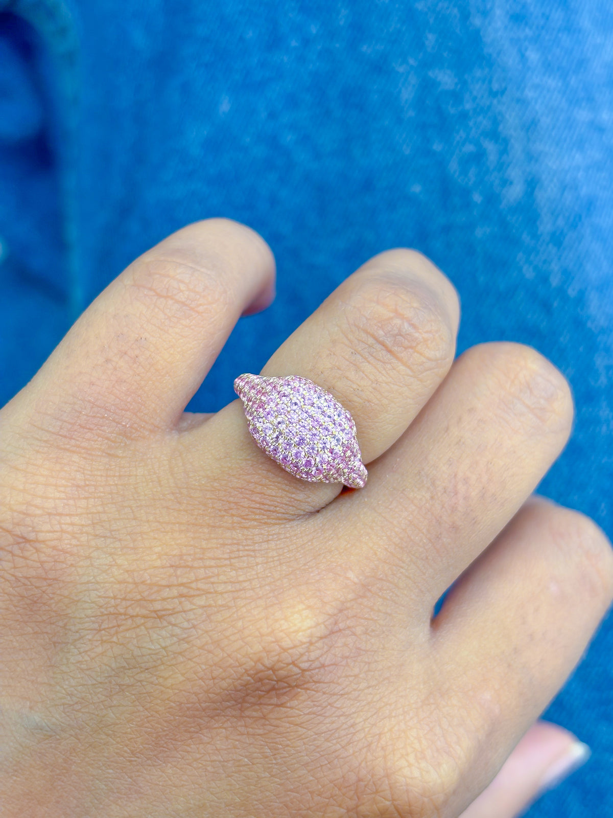 Pink Sapphire Ring