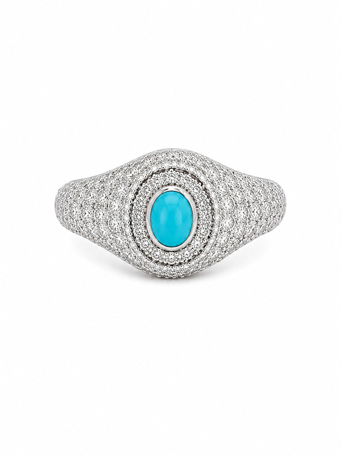 Diamond Turquoise Ring