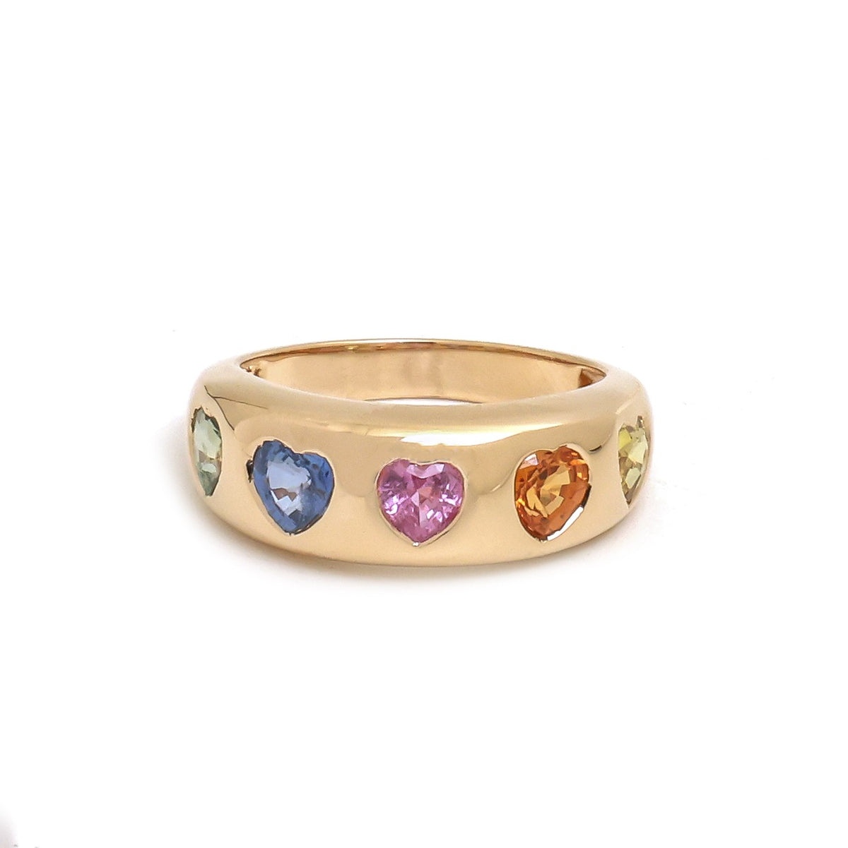Rainbow Sapphire Ring