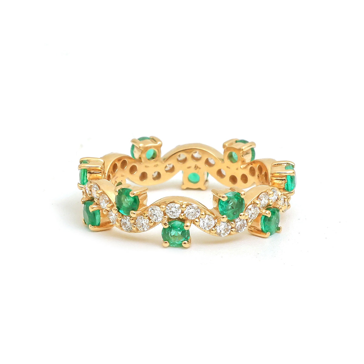 Emerald Diamond Ring