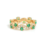Emerald Diamond Ring
