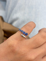 Blue Sapphire Pinky Ring