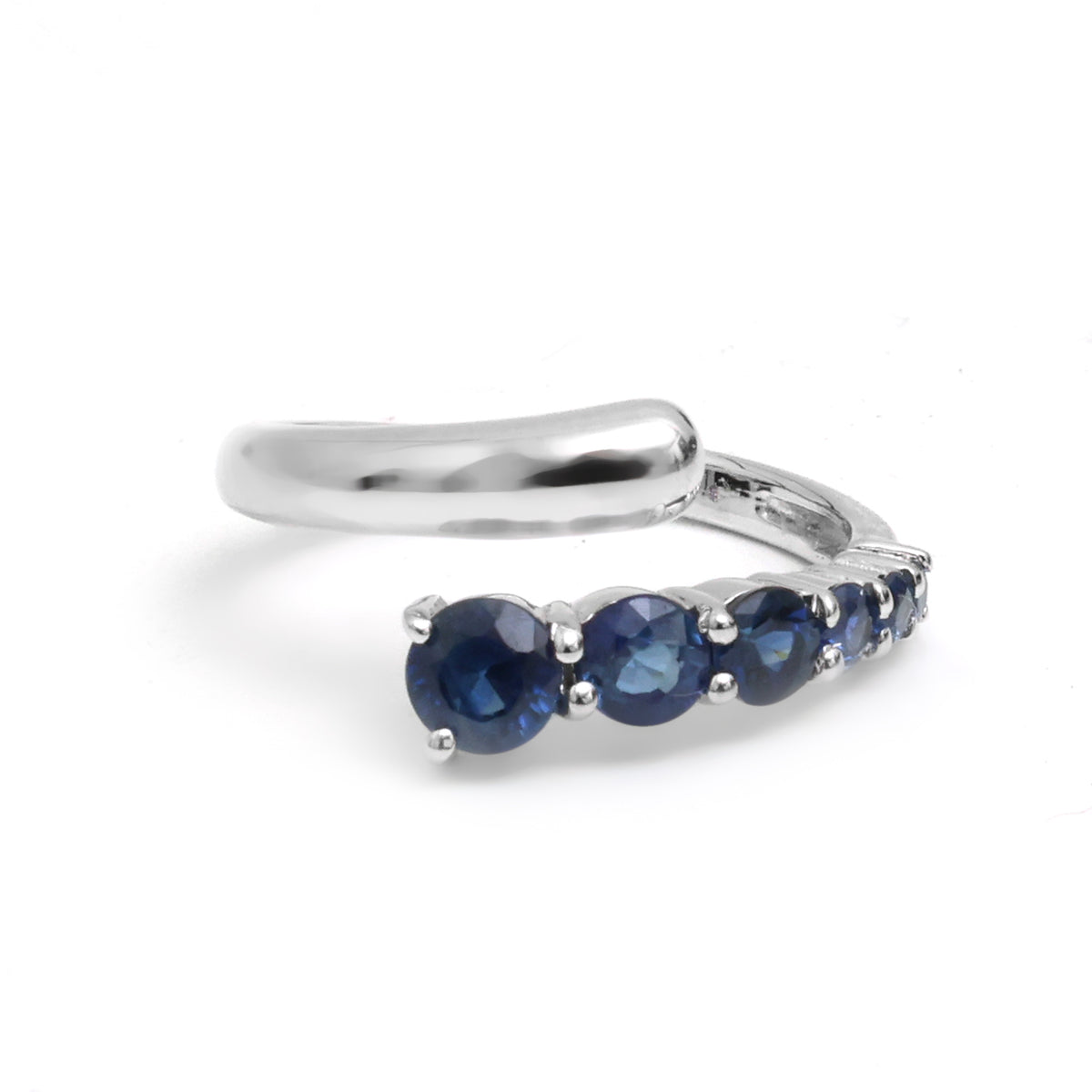 Blue Sapphire Pinky Ring