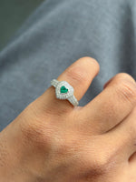 Diamond Emerald Ring