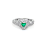 Diamond Emerald Ring