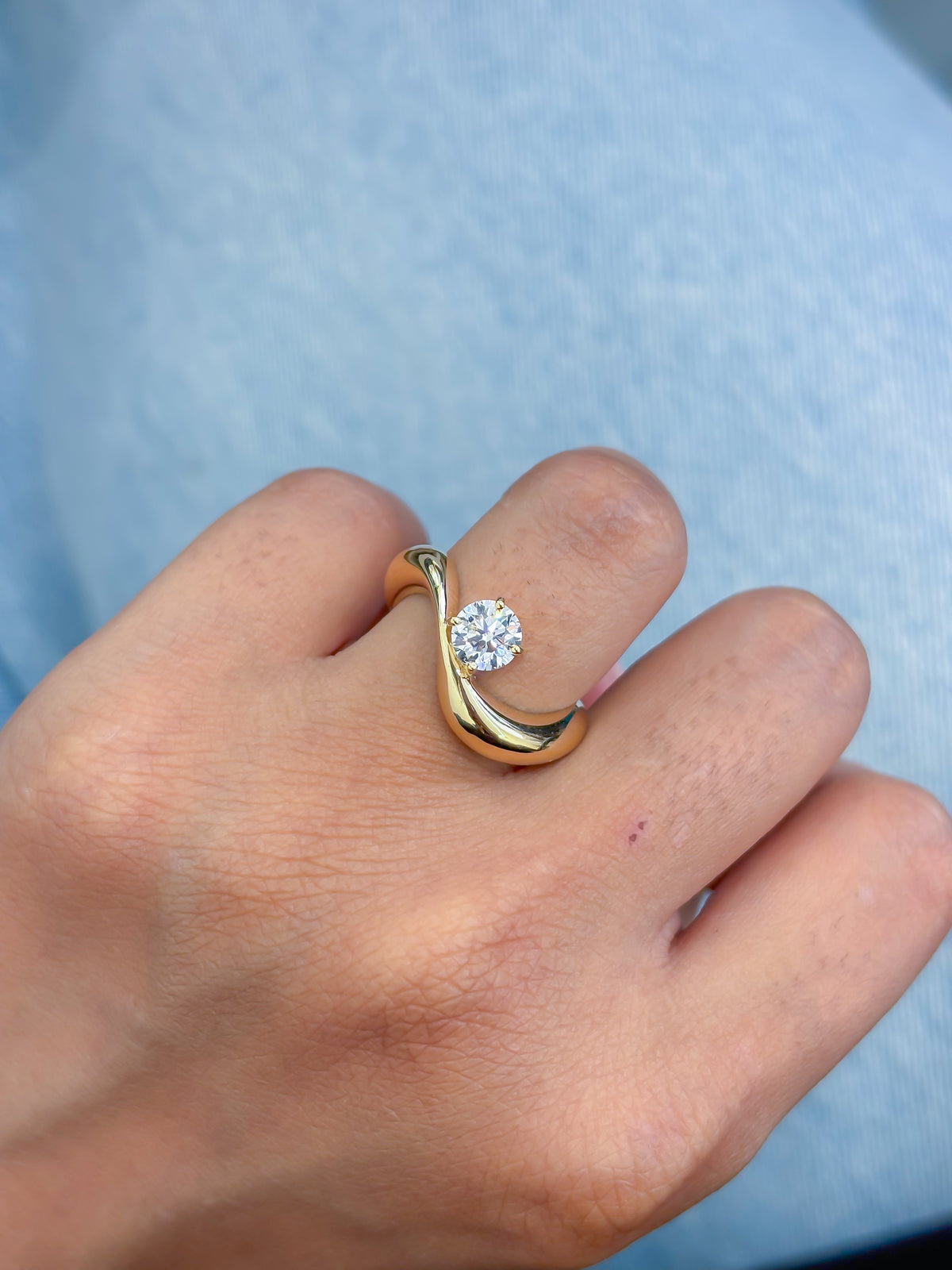 Emerald Diamond Ring
