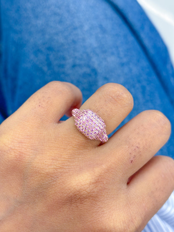 Pink Sapphire Ring