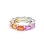 Rainbow Sapphire Ring
