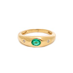Emerald Diamond Ring
