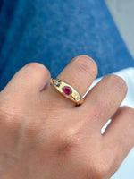 Ruby Diamond Ring