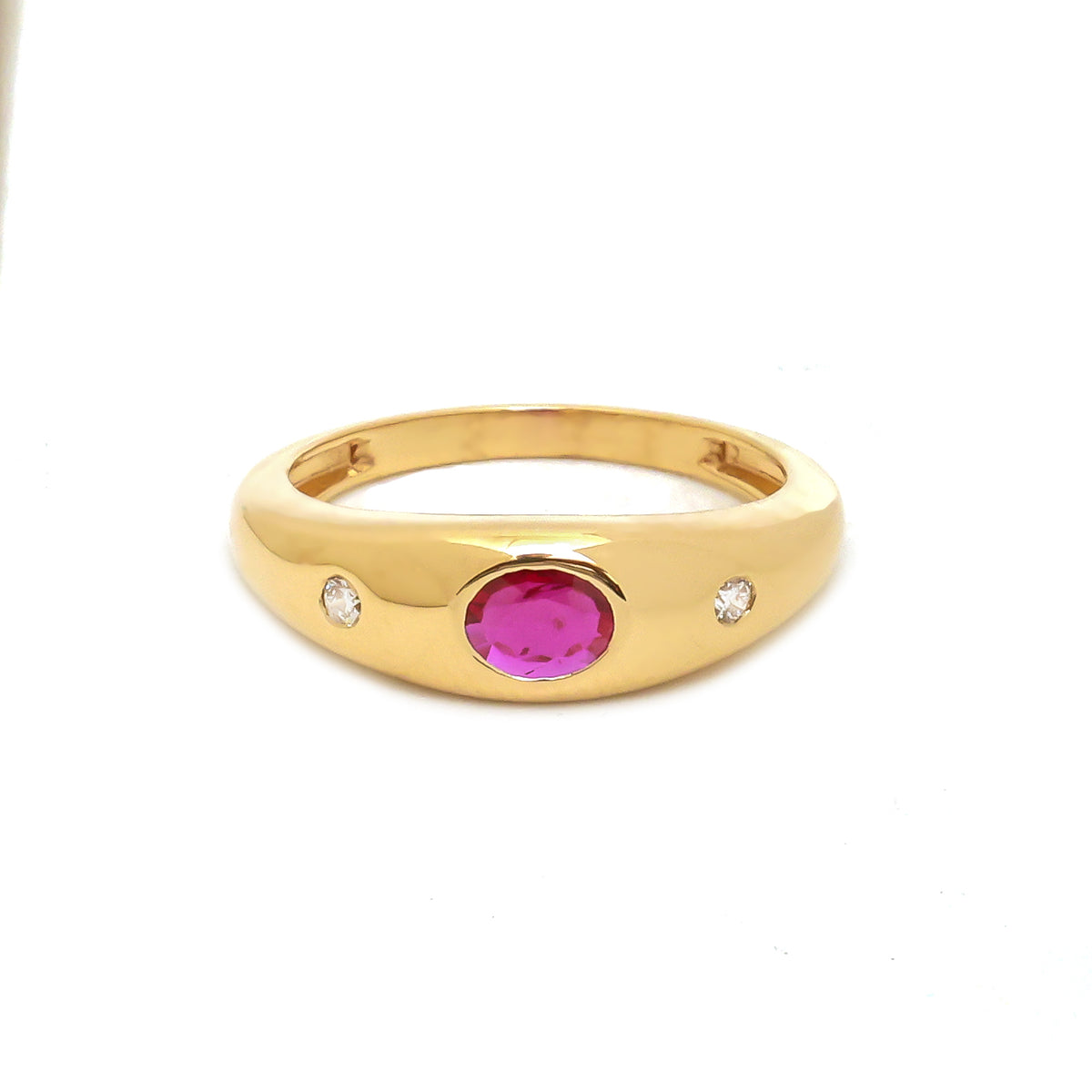 Ruby Diamond Ring