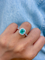 Emerald Diamond Ring