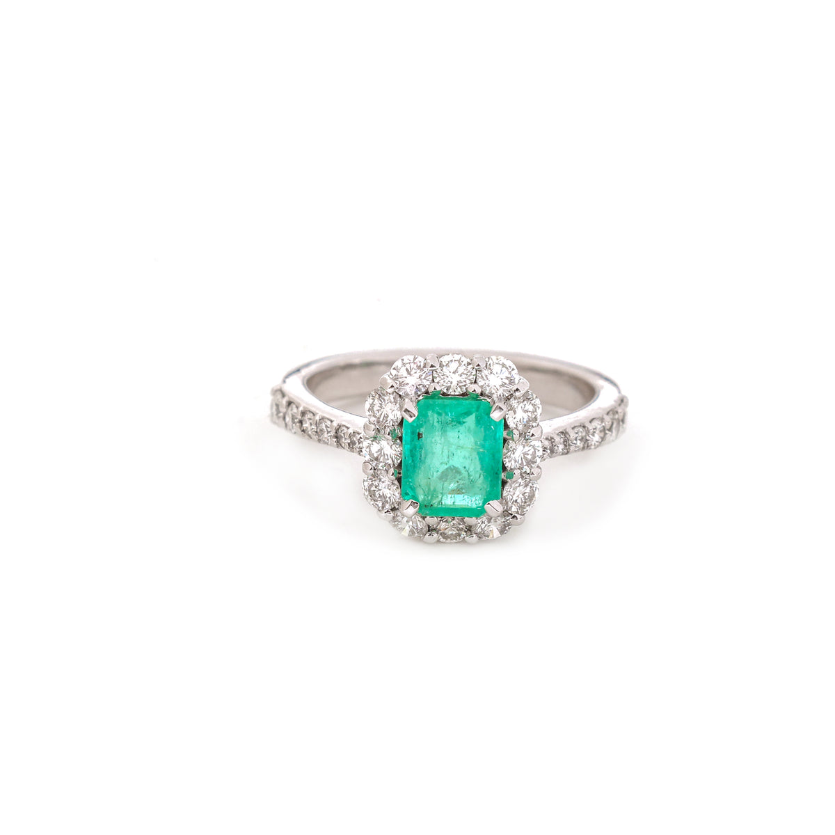 Emerald Diamond Ring