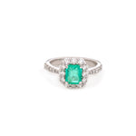 Emerald Diamond Ring