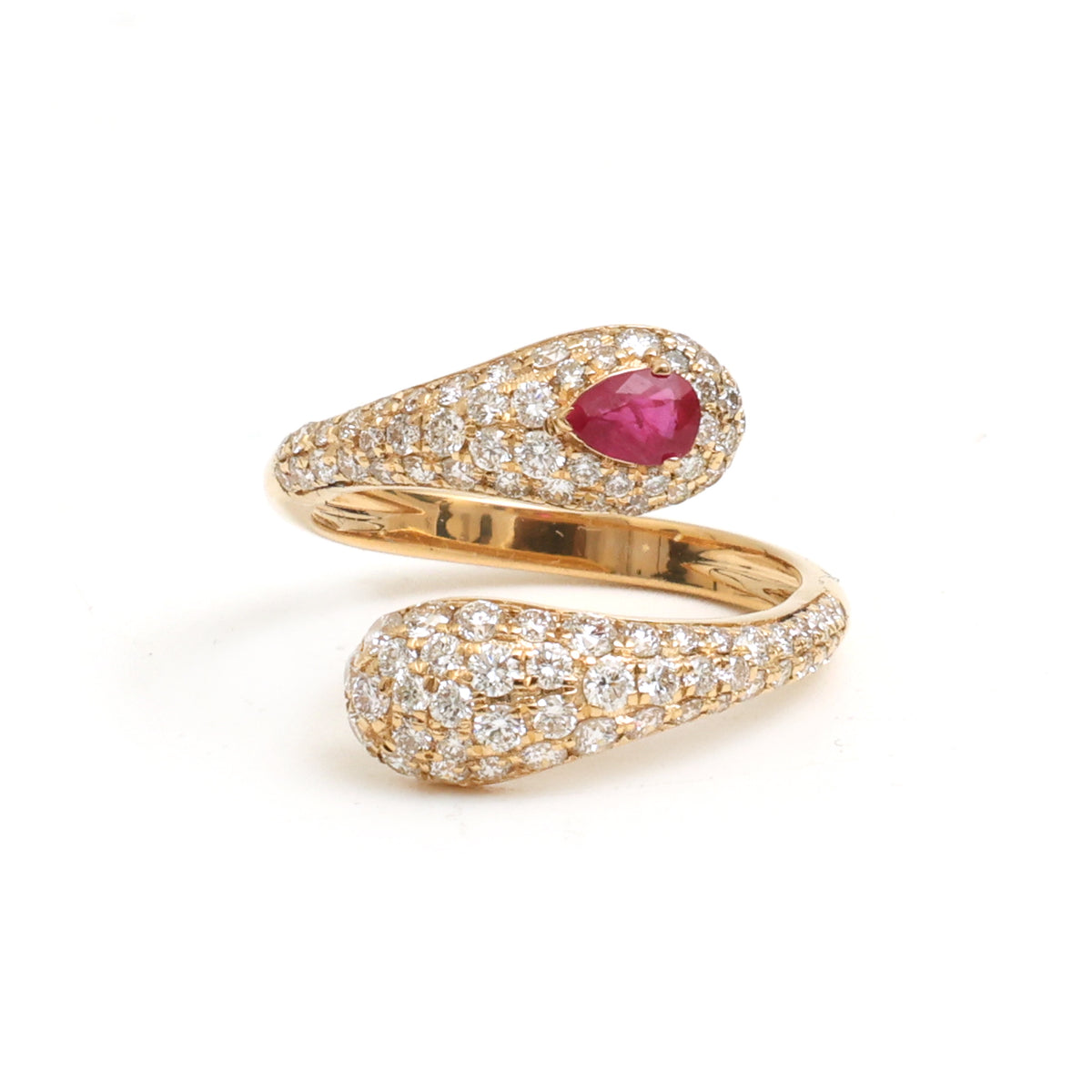 Diamond Ruby Ring