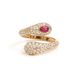 Diamond Ruby Ring