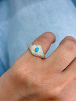 Diamond Turquoise Ring