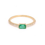 Emerald Diamond Ring