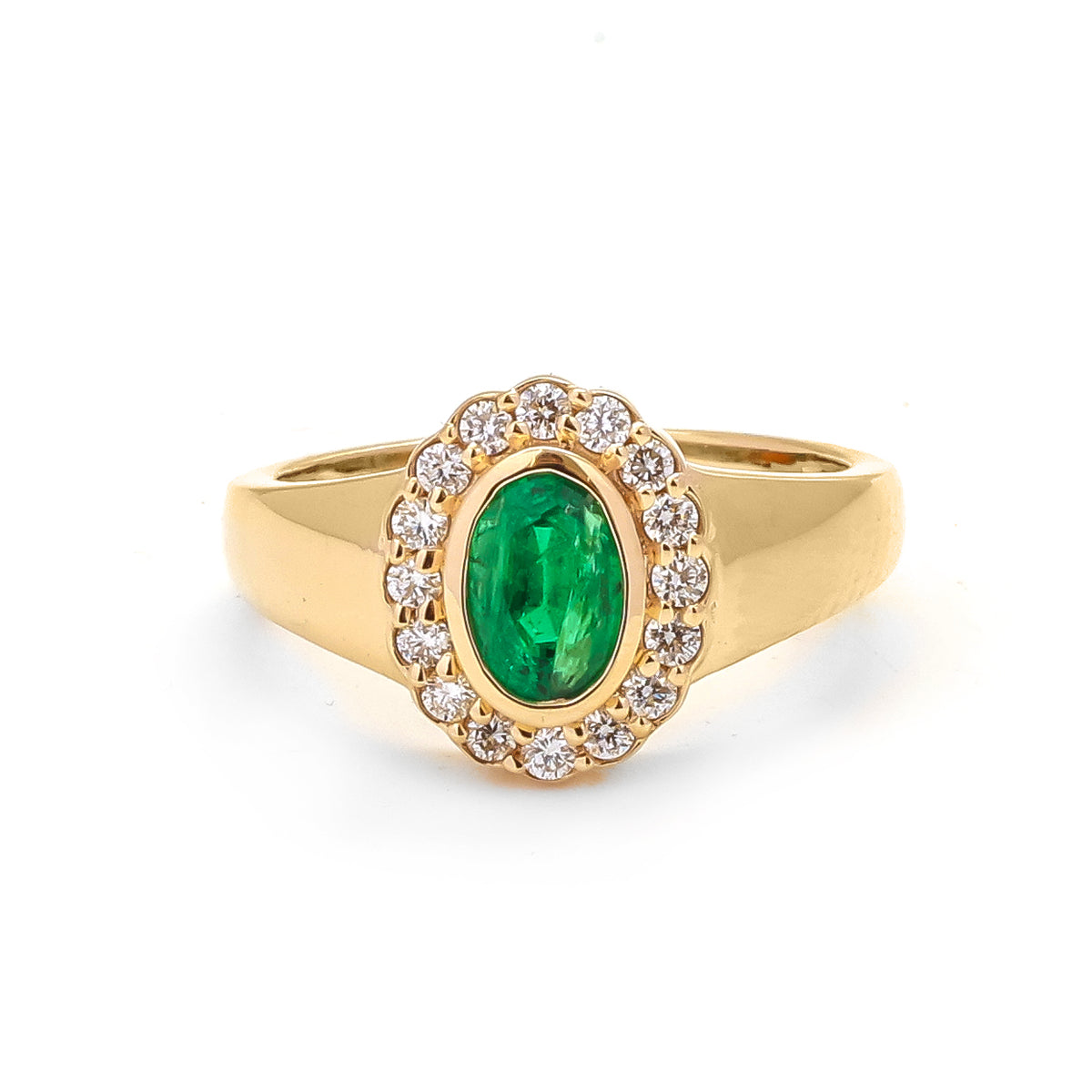 Emerald Diamond Ring