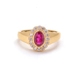 Ruby Diamond Ring